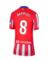 Atletico Madrid Pablo Barrios #8 Domácí Dres pro Dámské 2024-25 Krátký Rukáv